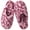 Pink Leopard, variant on Women's Cozy Memory Foam Slip on Slippers Fluffy Lined House Shoes with Anti-Slip Indoor Outdoor, Leopard,7-8 US