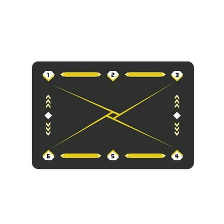

Halloween Decorations For Home Football Footstep Training Mat，Dribble Silent Auxiliary Props，Soccer Trainer Wear Resistant Dribble Control Soccer Training Aid Mat Auxiliary Prop