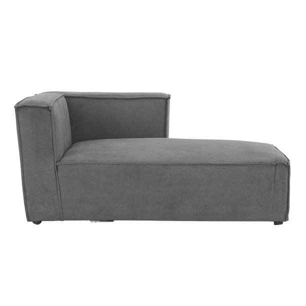 Chaise lounge brazo derecho Brera - Azul oscuro WEIK Brera