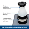 thumbnail image 2 of Estación de AGUA PetSafe Healthy Pet grande 9,5 L con cuenco de acero inoxidable, 2 of 6