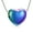 Colorful, variant on Personlized Love Heart Urn Necklace for Ashes Keepsake Memorial Cremation Jewelry Stainless Steel Ashes Holder