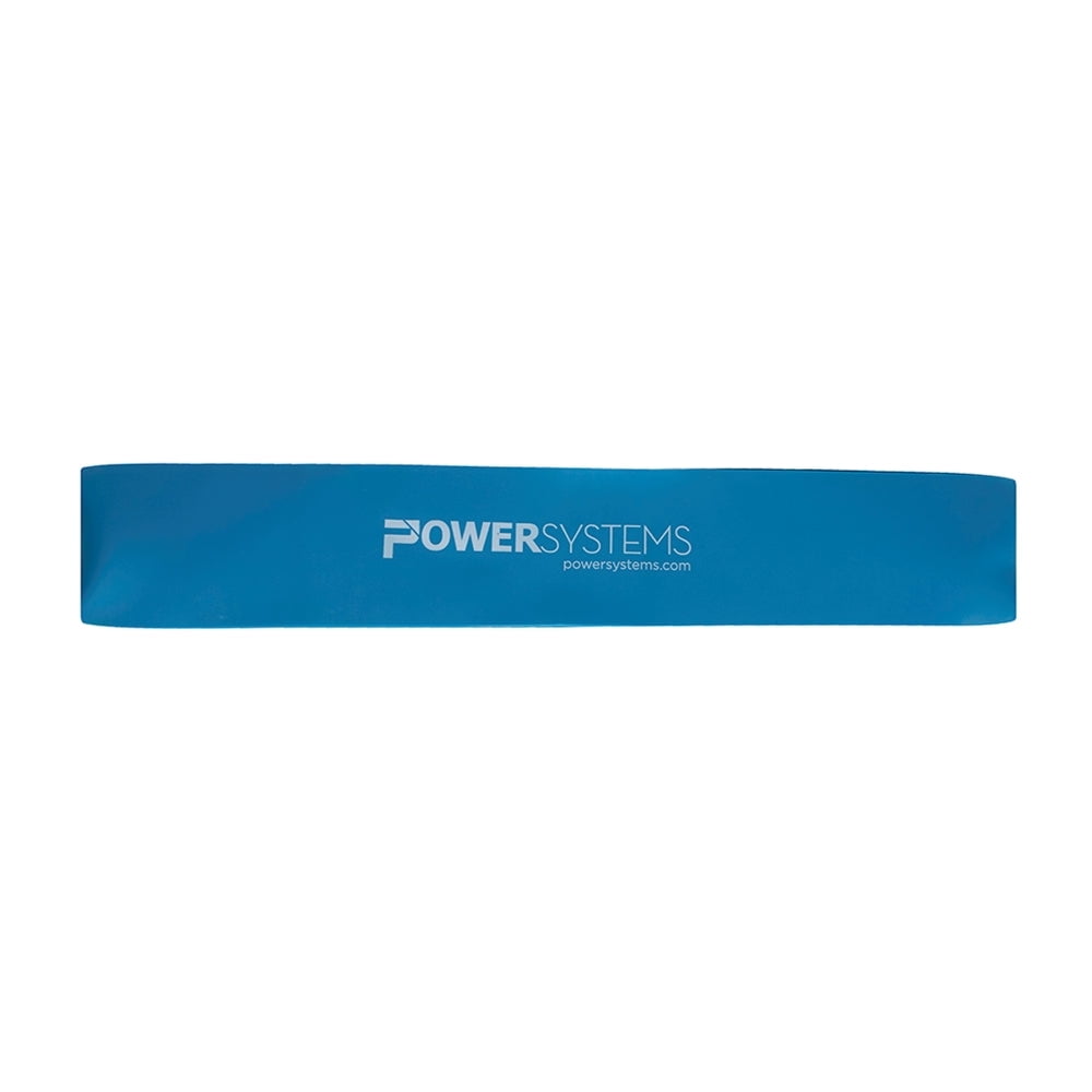 Power Systems 12" Versa Loop Resistance Bands (10-Pack) - Heavy (12-45 lb) Durable Workout Bands
