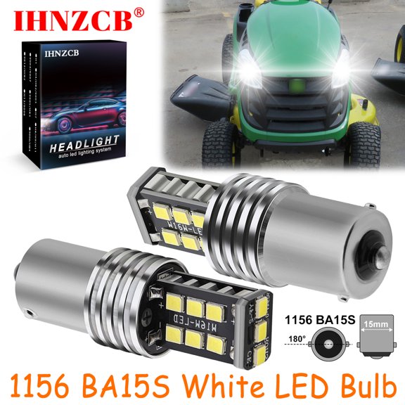 IHNZCB for John Deere D100 D110 D120 D125 D130 D140 D150 D160 D170 2 Led Headlight Bulb