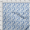 thumbnail image 2 of oneOone Cotton Cambric Light Blue Fabric Dots Sewing Craft Projects Fabric Prints By Yard 42 Inch Wide - LC, 2 of 4