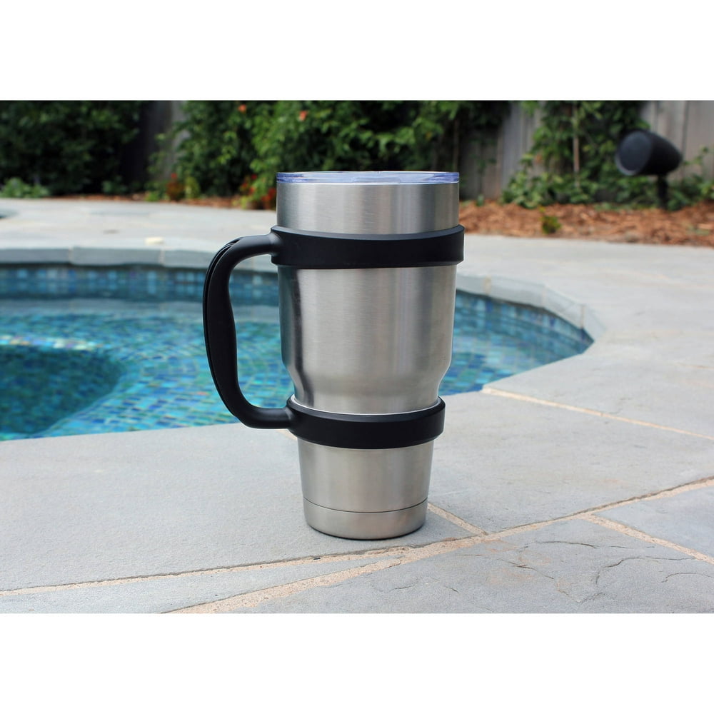 GripIt 30oz Tumbler Cup Handle for Yeti, Rtic, Ozark Trail and others