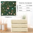 thumbnail image 6 of Yayeee 6 Pack Kitchen Dish Cloths Set for Washing Soft Drying Absorbent Microfiber Towels, Green Forest Pattern, 6 of 9