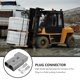 thumbnail image 5 of BRIGHTFUFU 350A 600V Premium Plug Exterior Connector DC Power Solar Caravan con 2 contactos (gris), 5 of 8