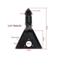 thumbnail image 2 of 2 Inch Ball Construction Trailer Hitch A Frame Coupler 7000 LBS RV Parts Camper Accessories Caravan Component ,Corrosion Resistance, 2 of 6