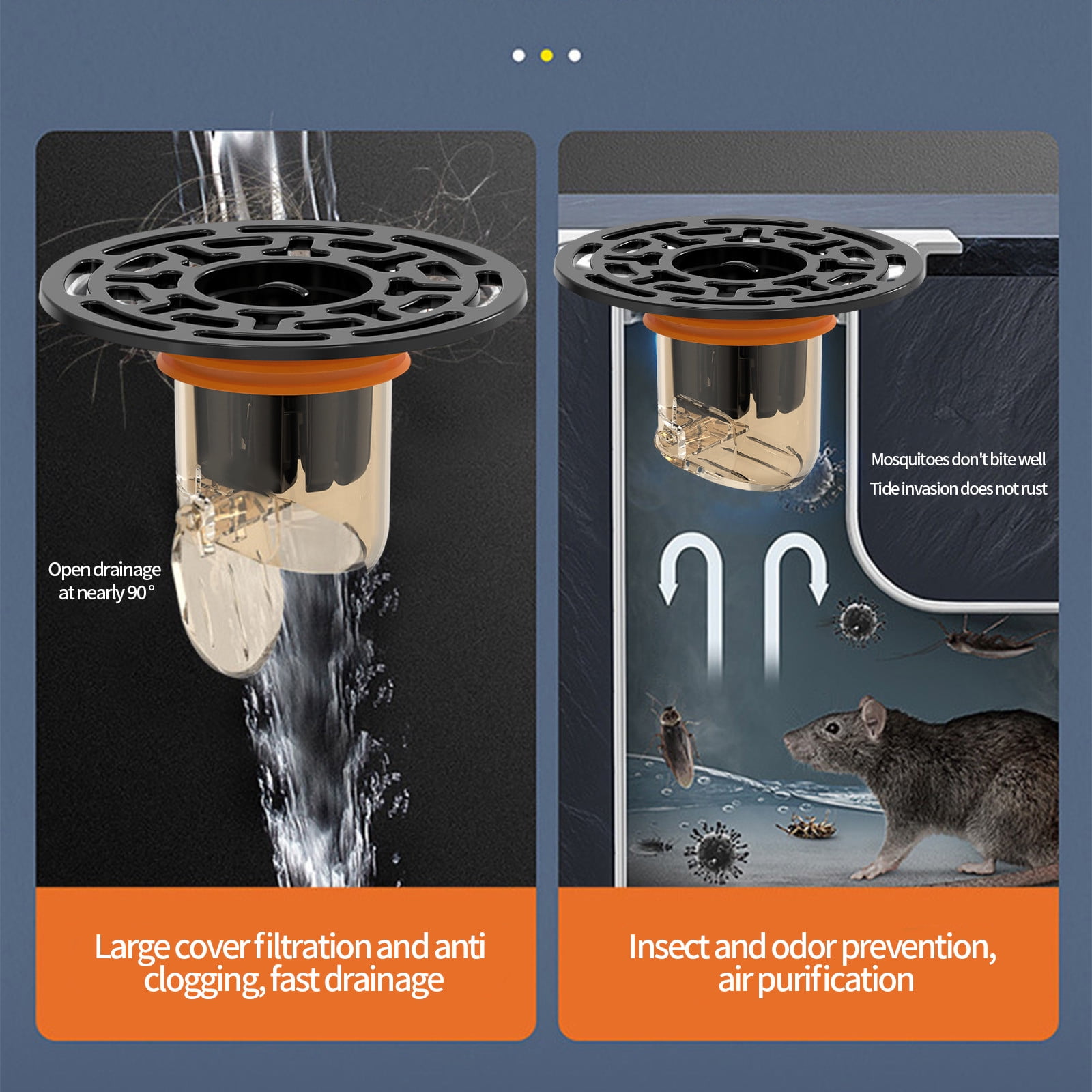 Shower to Shower, Drains Backflow Preventer Shower Floor Drains