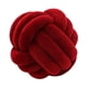 thumbnail image 4 of Nudo Almohada Bola Gruesa Cómoda Almohadas Anudadas Para Sala De Estar Hogar Sofá Rojo, 4 of 9