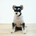 thumbnail image 4 of Pet Dog Turtleneck Knitted Sweater, Warm Dog Pullover, Comfortable Warm Pet Winter Clothes Outfits for Small Dogs (L, Khaki), 4 of 9