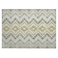 thumbnail image 2 of Addison Rugs Chantille Indoor/Outdoor Transitional Geometric Taupe Washable Rectangle Rug, 1'8" x 2'6", 2 of 5
