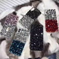 thumbnail image 3 of Case for iPhone 15 Plus,iPhone 15 Plus Case,3D Handmade Sparkle Stunning Stones Crystal Diamond Bling Glitter Girls Women Shockproof Phone Case for iPhone 15 Plus,6.7 inch 2023 (Gray), 3 of 6