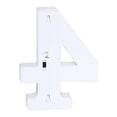 thumbnail image 6 of BalsaCircle 6" Gold 4 Marquee Warm White LED Lighted Sign Wedding Graduation Party Decorations, 6 of 8