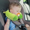 thumbnail image 3 of Cojín de viaje JM para niños lavable almohada suave para el cuello rana, 3 of 3