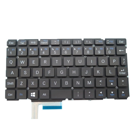 Handheld Gaming Laptop Mini PC Keyboard For GPD P2 Pocket2 Pocket 2S English NO Frame NewKeyboard