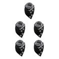 thumbnail image 2 of Guardoinrt Foulards Écharpe Casual Style Rétro Tête Wrap Chaud Coton Foulard Patte de Chat 175CM 5Set, 2 of 6
