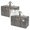 A28 C 27.2x13.8x14.6" 2Pack, variant on 2Pcs Compact Outdoor Indoor Storage For Home Organization Large And Organizer With Handle And Zipper Closure For Versatile Use In Closets Attics And Dorm Rooms Home Textile Storage