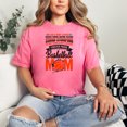 thumbnail image 2 of Forever Proud Basketball Mother Stand Stomping, Crunchberry Comfort Colors T-Shirt, Small, 2 of 3