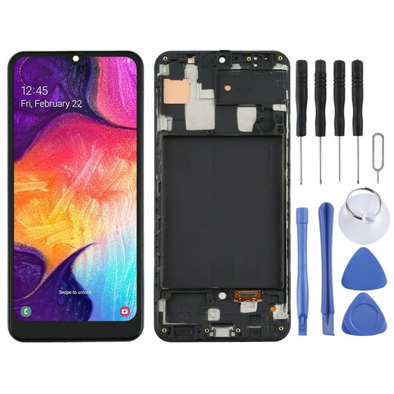 Cellphone Spare Parts  TFT LCD Screen for Samsung Galaxy A50 (US Edition) SM-A505U Digitizer Full Assembly With Frame