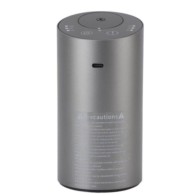 Difusores De Aromaterapia Para Coche, Difusor De Coche Sin Agua De aleación De Aluminio Recargable De Bajo Ruido Con Temporizador Para Dormitorio