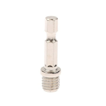 

1Pc 1/4 Hexagon Connecting Rod Adapter Drill Chuck M10 Polishing Disc Connection