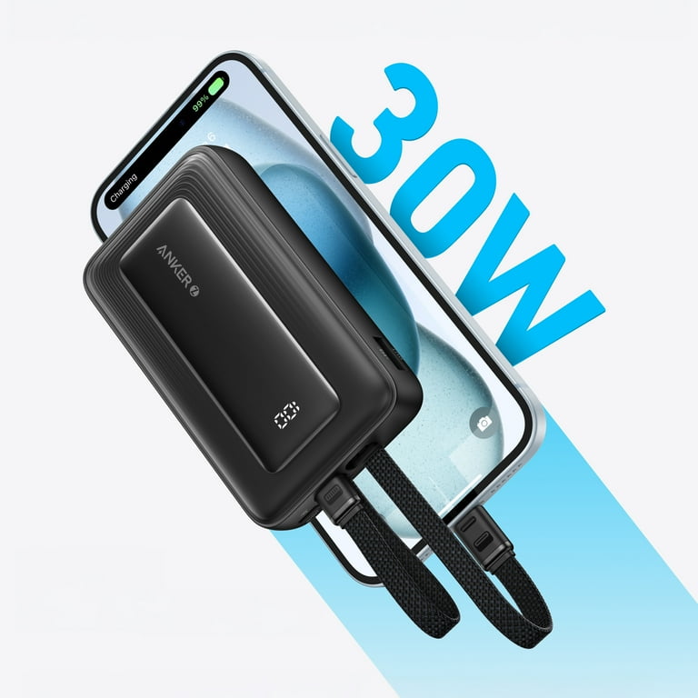 【新品】Anker Power Bank 10000mAh lightning Amazon.com: Anker Zolo Power Bank, 10,000mAh 30W Max Fast