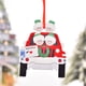 thumbnail image 3 of Gibobby Árbol de Navidad colgante regalo decoración Navidad colgante creativo lindo familia DIY coche colgante(C), 3 of 5