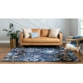 thumbnail image 4 of Rugs.com Morocco Collection Rug – 8' x 10' Navy Blue High-Pile Rug Perfect For Living Rooms, Large Dining Rooms, Open Floorplans, 4 of 9
