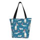 thumbnail image 1 of Fotbe Festive Dachshund Fun Bolsa de Playa con Estampado, Bolsa de Hombro, Bolsa de Mano Espaciosa, Bolsa de Viaje Ligera, Bolsa de Compras Versátil, 1 of 6