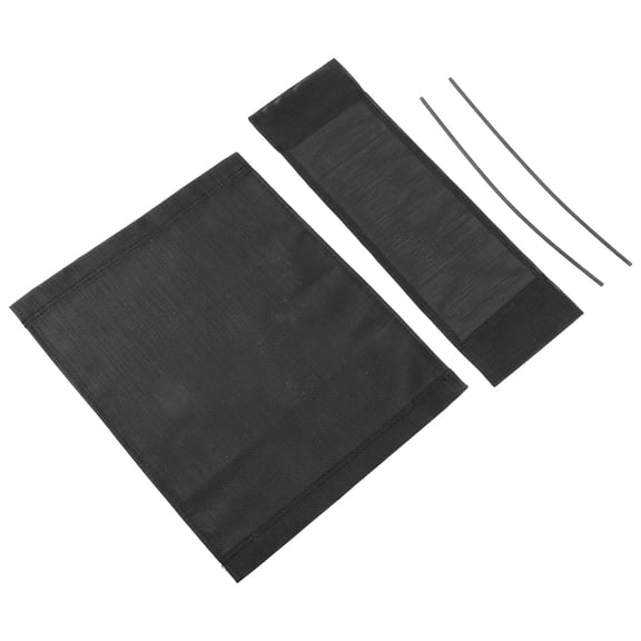 REOFLYUP Replacement Canvas Fabric for Lawn Chair, Black Folding Patio Chair Cover, Outdoor Seat Refresh Set