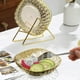 thumbnail image 4 of Juego de platos de plástico para bocadillos | Plato de almacenamiento multiusos para mesa de comedor | Bandeja de huesos dividida | Apilable duradero | Fácil de limpiar | Gran capacidad | Soporte, 4 of 6