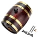 thumbnail image 2 of Carril de Vino de de Roble Vintage de 1.5L para Whisky Fugas de Hecha A Mano Probada Mejore El Sabor Con El Tiempo Con Conmacenamiente de Soporte para Brandy Tequila Corcho, 2 of 7