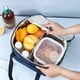 thumbnail image 3 of Bolsas de almuerzo de gran capacidad para mujeres y hombres, caja de almuerzo a prueba de fugas D Afortunado Sencillez, 3 of 5