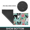 thumbnail image 6 of Green Boston Terrier and Flower Kitchen Rugs Sets Of 2,Anti Fatigue Kitchen Mat Rugs Non Slip Washable,Decorative Kitchen Floor Mats for Kitchen,Sink,Laundry,17"x30"+17"x47", 6 of 7