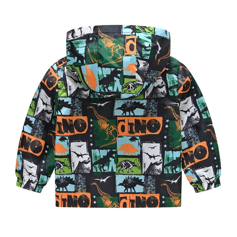 Children's place store dinosaur coat