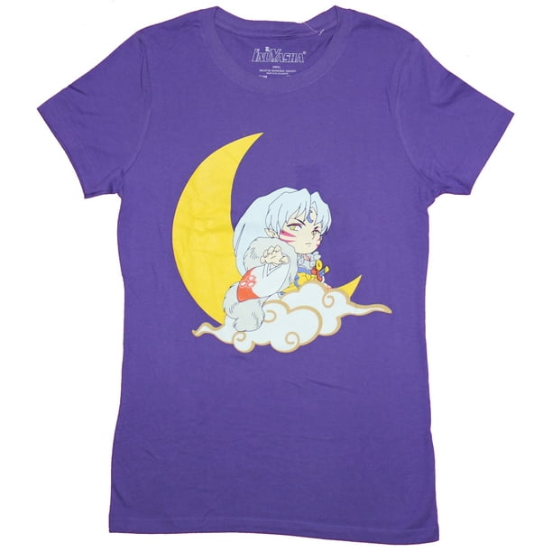 Inuyasha - Inuyasha Girls Juniors T-Shirt - Sesshomaru Crescent Moon