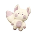thumbnail image 4 of Zorros de peluche, lindos muñecos de zorros de peluche, decoración para el hogar, ligeros y suaves. Pequeño violeta blanco, 4 of 9