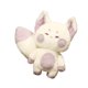 thumbnail image 4 of Zorros de peluche, juguetes de peluche, suministros para abrazar, decoración de habitación, lindos muñecos de peluche de zorros Pequeño violeta blanco, 4 of 9