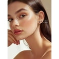thumbnail image 3 of ChicSilver Heart Stud Earrings for Women 925 Sterling Silver Anniversary Birthday Gift Ideas for Wife Mom Her, 3 of 10