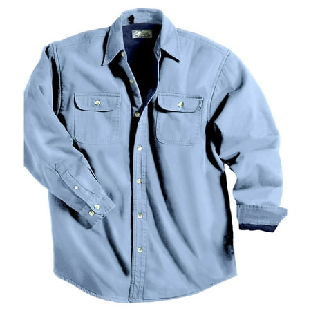 Big And Tall Cotton Vest - Tri-Mountain Men's Big And Tall Denim Shirt Jacket