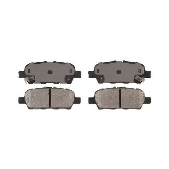 Rear Brake Pad Set - Compatible with 2013 - 2019 Nissan Sentra 2014 2015 2016 2017 2018