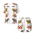 thumbnail image 5 of Picia Corgi Dog2 Pajamas Sets for Women Soft Short-Sleeved Pjs with Lounge Shorts Two Piece Sleepwear-Medium, 5 of 9
