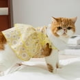 thumbnail image 6 of Lace-Up Dog & Cat Evening Gown – Breathable Printed Sun Dress for Small Pets (Polyester, Machine Washable, 20x15x5cm), 6 of 6