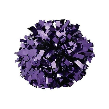 Pizzazz Metallic Purple Cheer Single Pom Pom