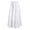 White, variant on Guluxicc Long Skirt for Women Elastic Waist Drawstring Skirt Flowy Casual Maxi Skirts with Pockets
