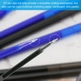 thumbnail image 3 of Uxcell Erasable Gel Pen Refills, 12 Pcs Gel Ink Pens Refills Press Click Pen Fine Point 0.5mm, Blue, 3 of 6