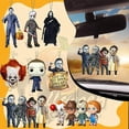 thumbnail image 3 of Colgante de gnomo de terror de Halloween, película de terror creativa de Halloween Zombies enano, adorno de coche colgante de película de terror de Halloween, colgante de espejo retrovisor de coche, regalo 3 piezas (4, 5, 6) oso de fresa Electrónica, 3 of 5
