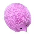 thumbnail image 2 of Squeeze Sensory Toys, Sensory Toys for Autism, 4X3.5 In, Glowing Hedgehog Figure, Pressure Reduction, Quiet Time, Pale Lilac, 1 Pc, 2 of 6