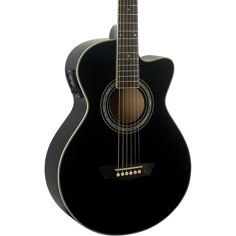 Washburn EA10B Festival Jumbo AcousticElectric Guitar